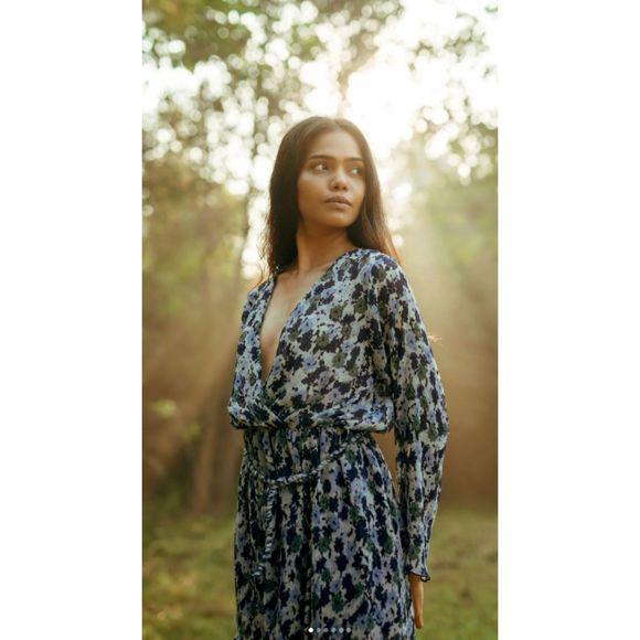 ZARA PRINTED PLEATED ROMPER JUMPSUIT SIZES S AND L - Picture 1 of 12
